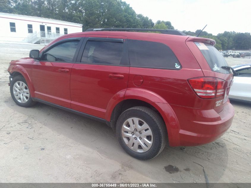 2016 DODGE JOURNEY SE - 3C4PDCAB8GT194908