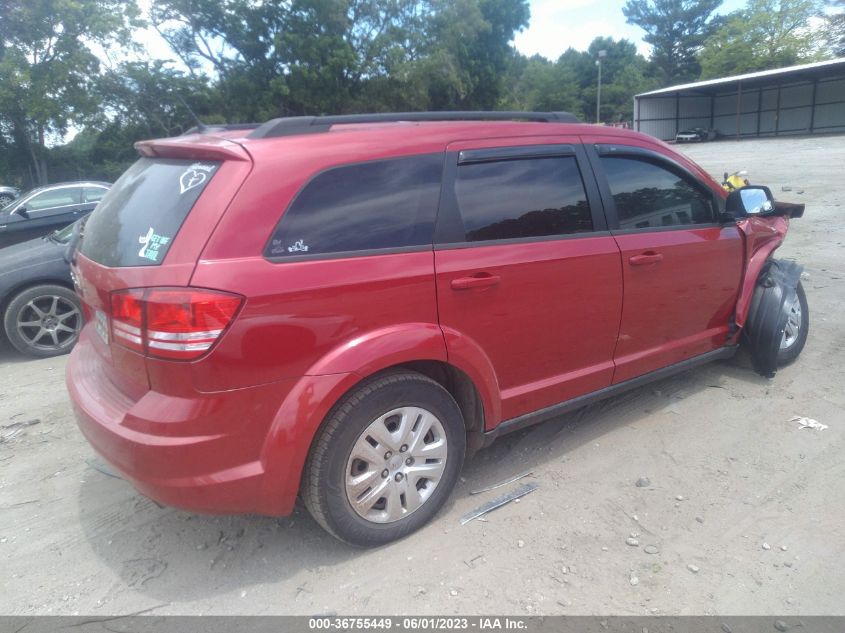 2016 DODGE JOURNEY SE - 3C4PDCAB8GT194908