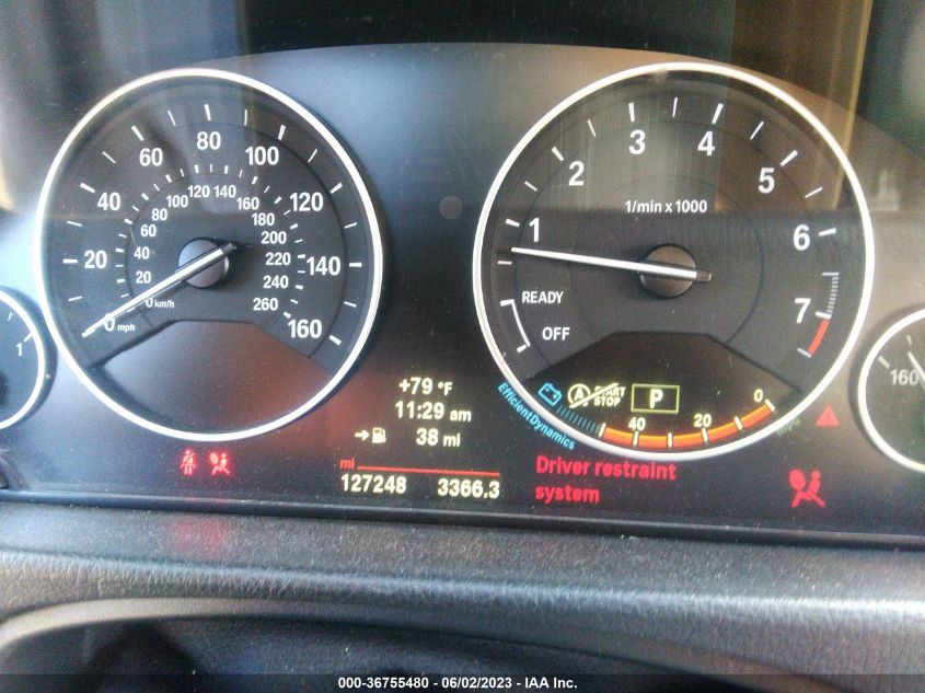 2014 BMW 3 SERIES 320I - WBA3B1G51ENS79917