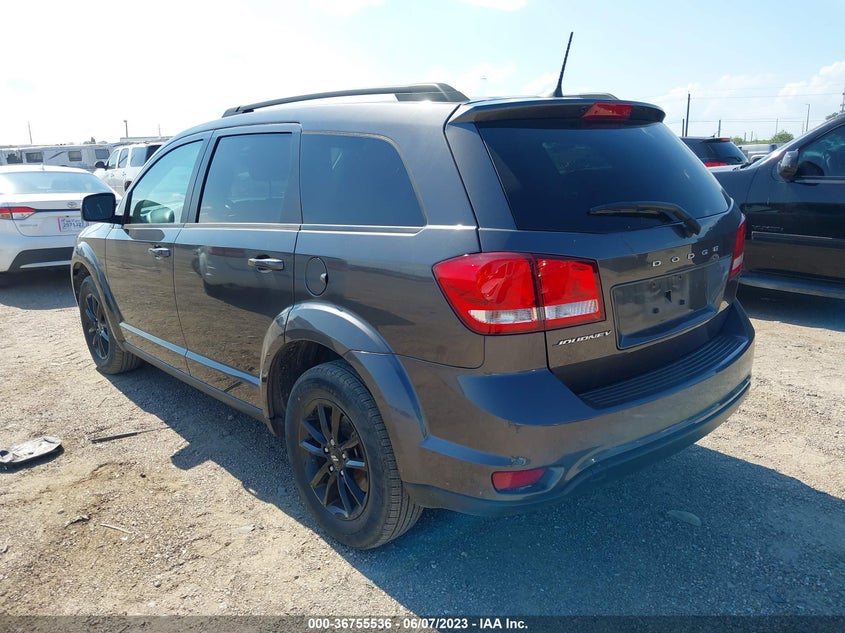 VIN 3C4PDCBB3KT871905 2019 DODGE JOURNEY SE
