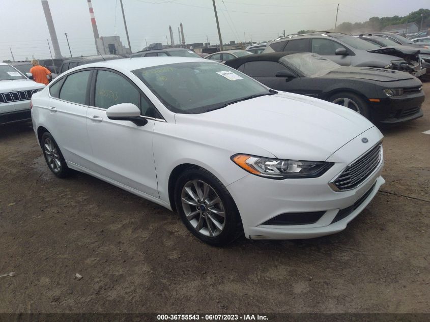 2017 FORD FUSION SE - 3FA6P0H73HR412597