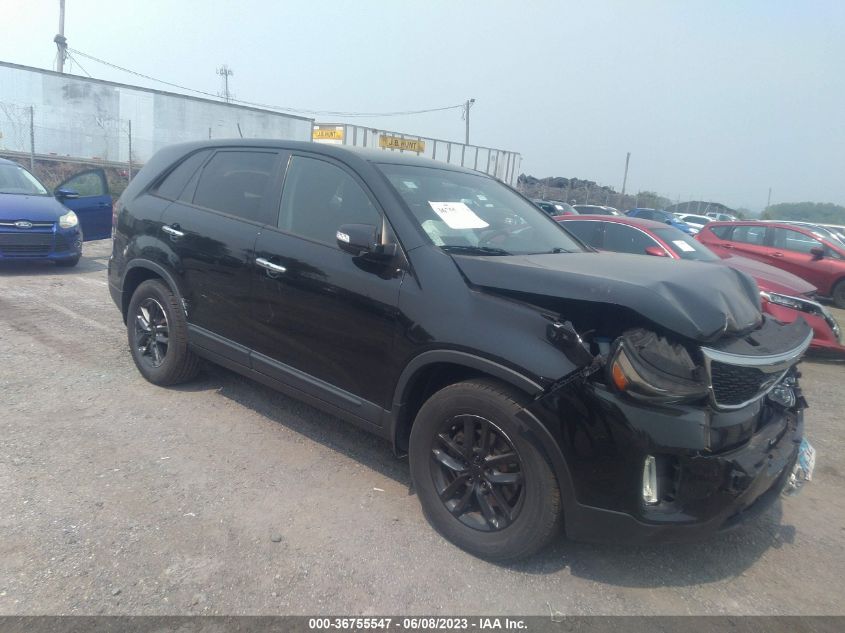 2014 KIA SORENTO LX - 5XYKT3A65EG508356