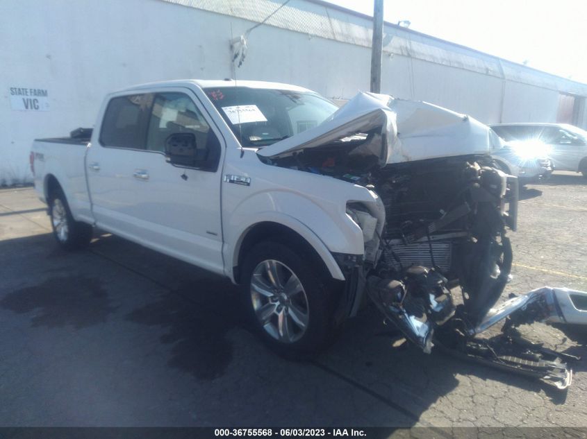 2016 FORD F-150 XLT/XL/LARIAT/PLATINUM - 1FTFW1EG1GFB70864