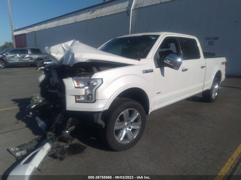 2016 FORD F-150 XLT/XL/LARIAT/PLATINUM - 1FTFW1EG1GFB70864