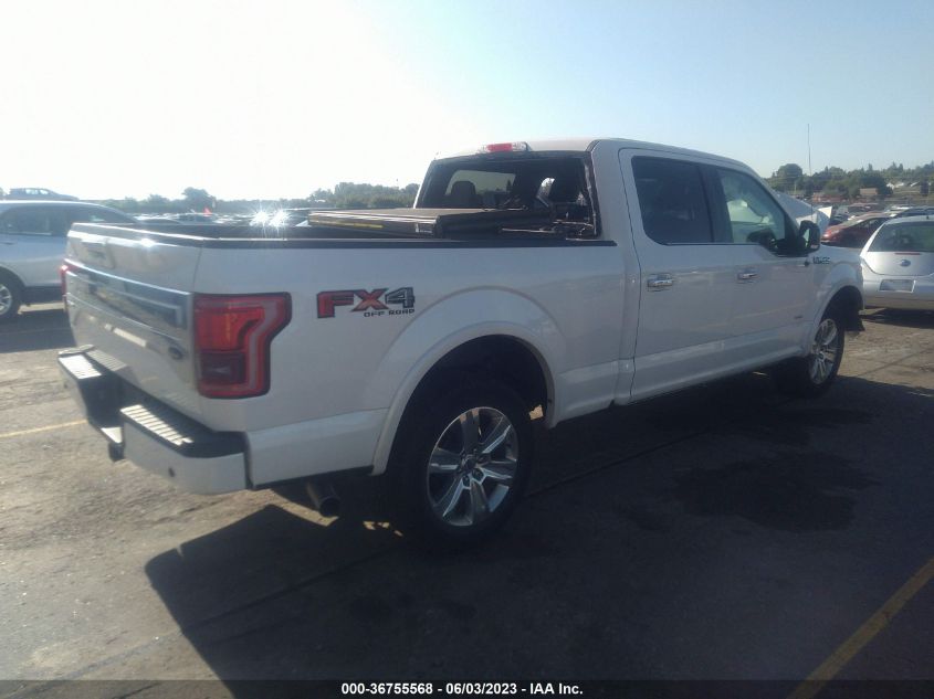 2016 FORD F-150 XLT/XL/LARIAT/PLATINUM - 1FTFW1EG1GFB70864