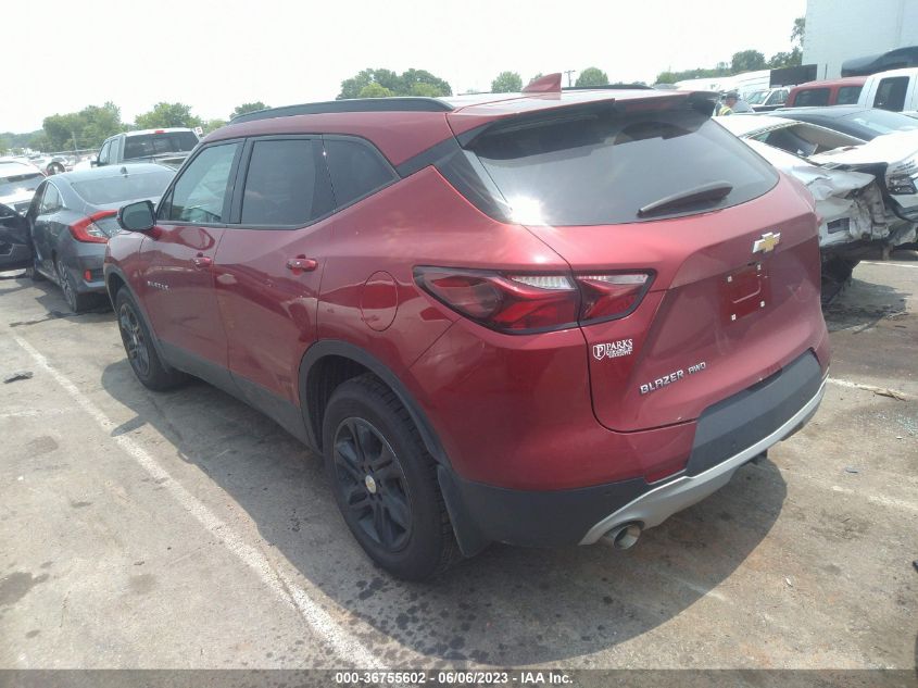 2021 CHEVROLET BLAZER LT - 3GNKBHRS6MS506959