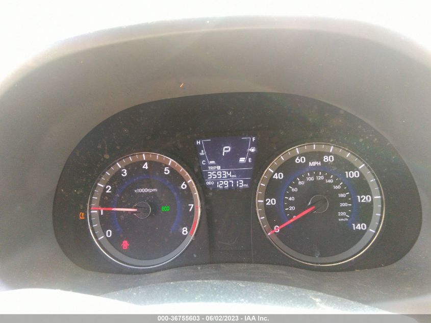 2013 HYUNDAI ACCENT GS - KMHCT5AE7DU090091