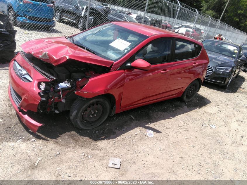 2013 HYUNDAI ACCENT GS - KMHCT5AE7DU090091