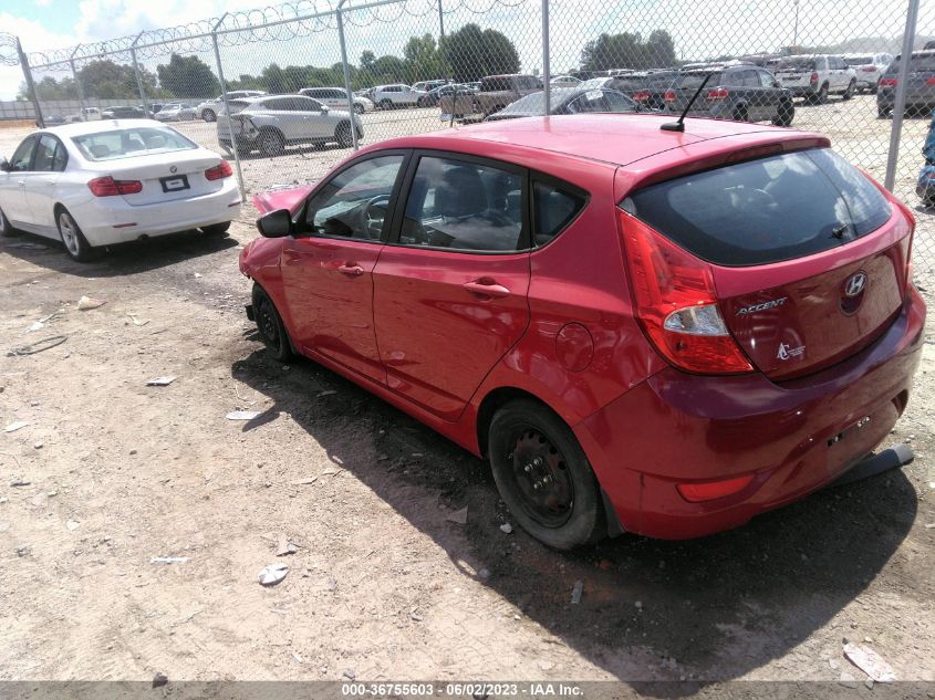 2013 HYUNDAI ACCENT GS - KMHCT5AE7DU090091