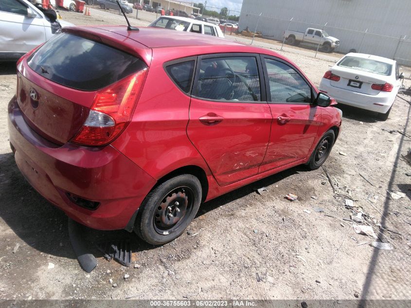 2013 HYUNDAI ACCENT GS - KMHCT5AE7DU090091
