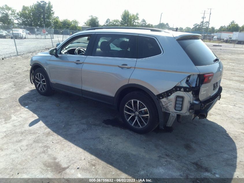 2019 VOLKSWAGEN TIGUAN SE - 3VV2B7AX4KM102894