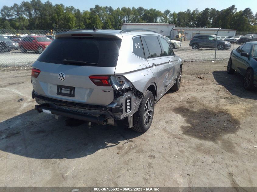 2019 VOLKSWAGEN TIGUAN SE - 3VV2B7AX4KM102894