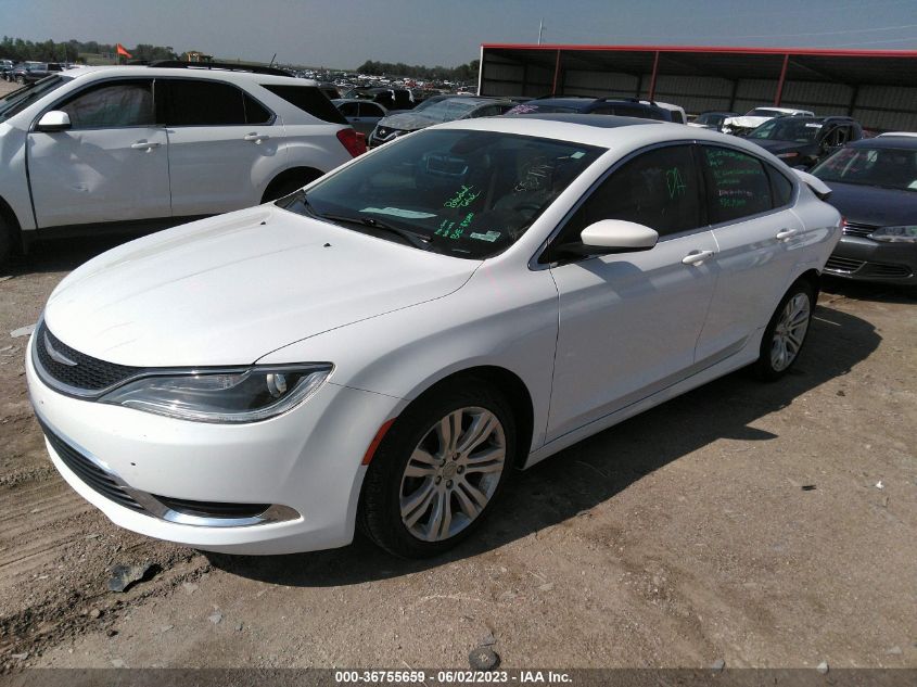 2015 CHRYSLER 200 LIMITED - 1C3CCCAB6FN555184