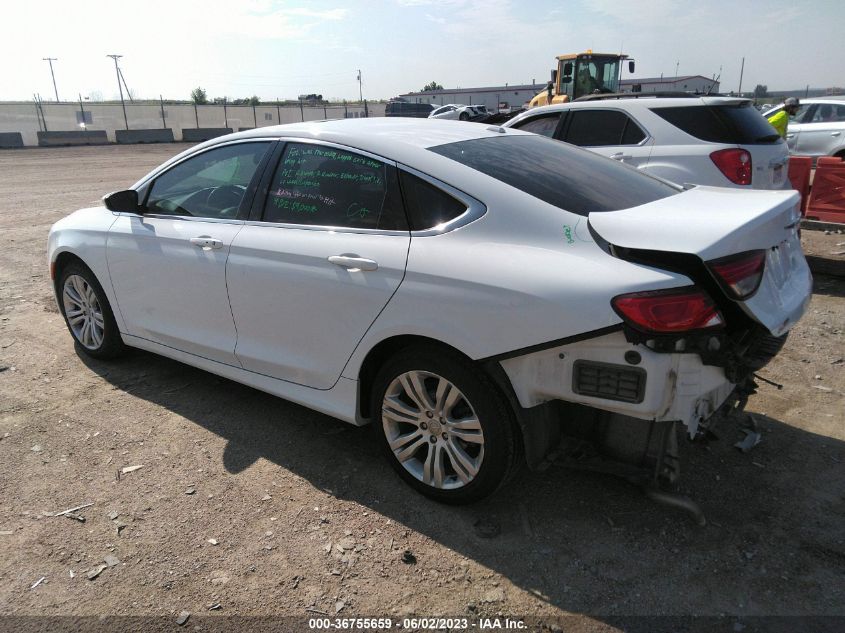 2015 CHRYSLER 200 LIMITED - 1C3CCCAB6FN555184