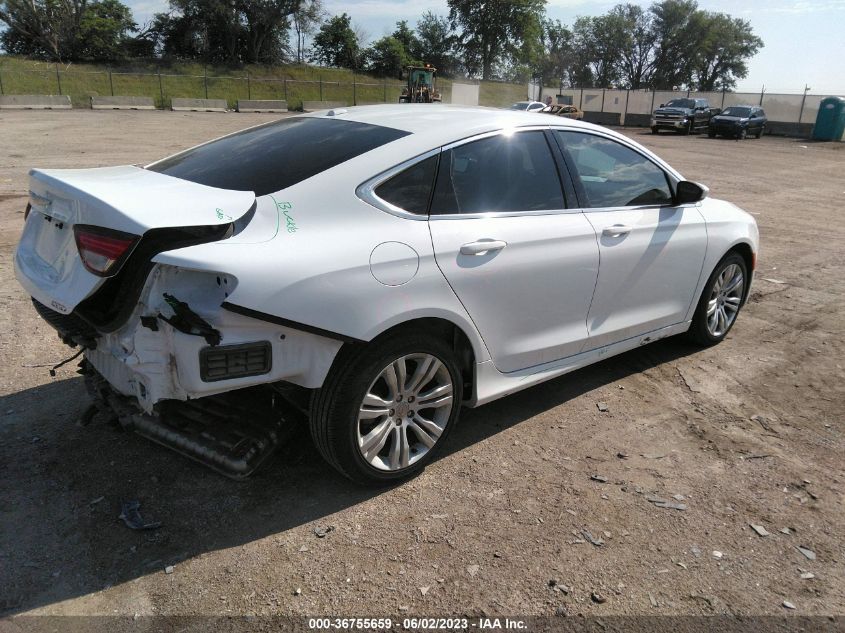 2015 CHRYSLER 200 LIMITED - 1C3CCCAB6FN555184