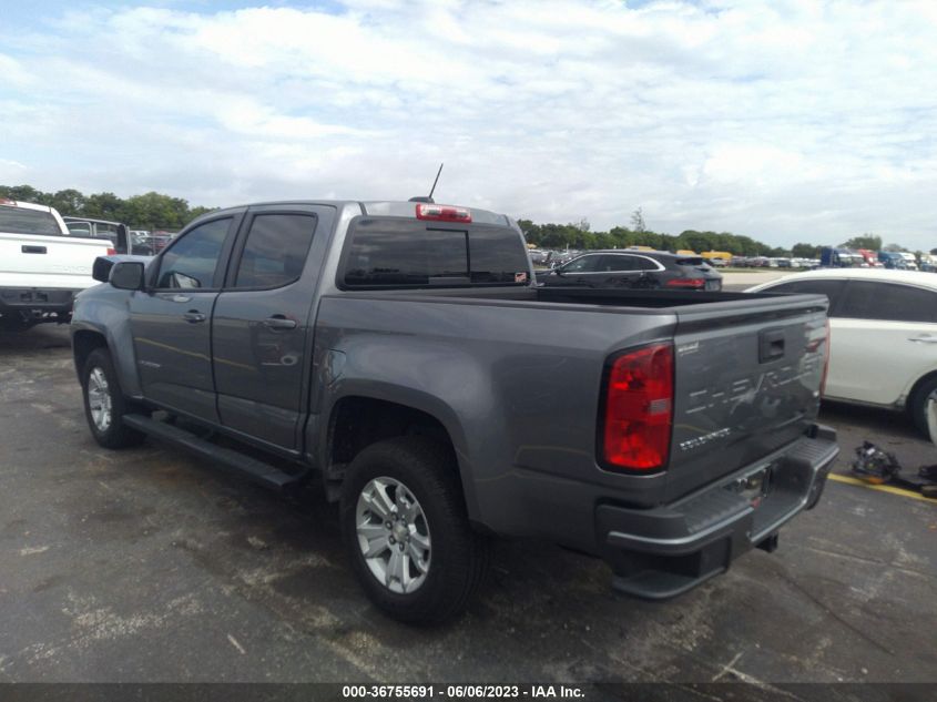 2021 CHEVROLET COLORADO 2WD LT - 1GCGSCEN6M1226719