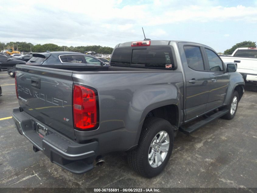 2021 CHEVROLET COLORADO 2WD LT - 1GCGSCEN6M1226719
