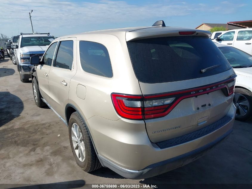2014 DODGE DURANGO SXT - 1C4RDHAG0EC286704