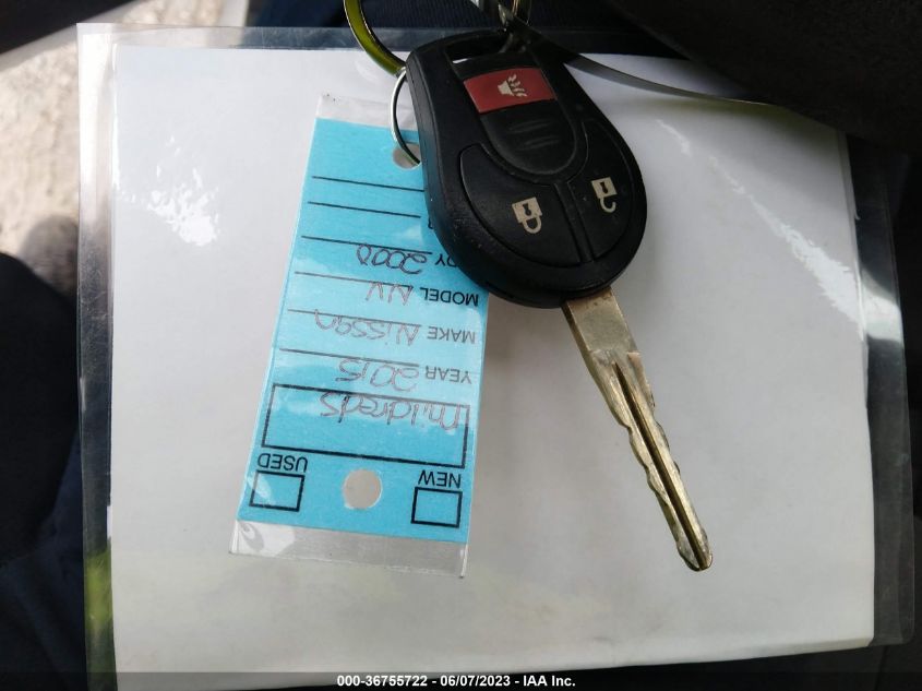 2015 NISSAN NV200 SV - 3N6CM0KN0FK698635