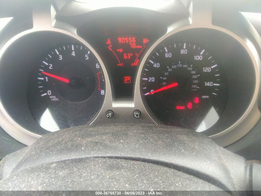 2013 NISSAN JUKE SV - JN8AF5MR8DT211609