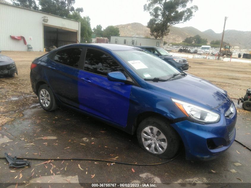 2016 HYUNDAI ACCENT SE - KMHCT4AE5GU063602