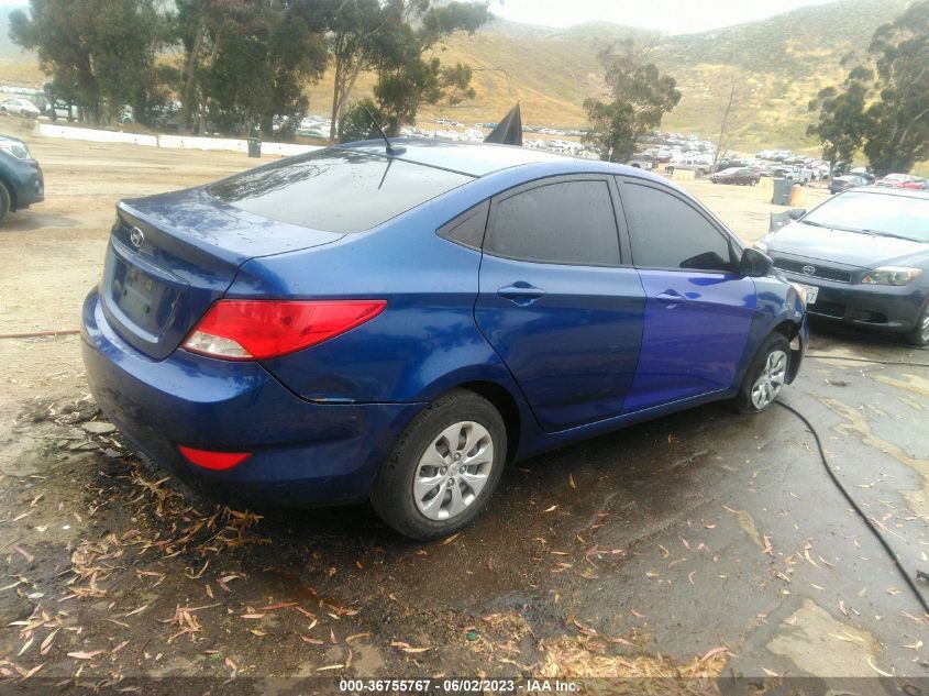 2016 HYUNDAI ACCENT SE - KMHCT4AE5GU063602