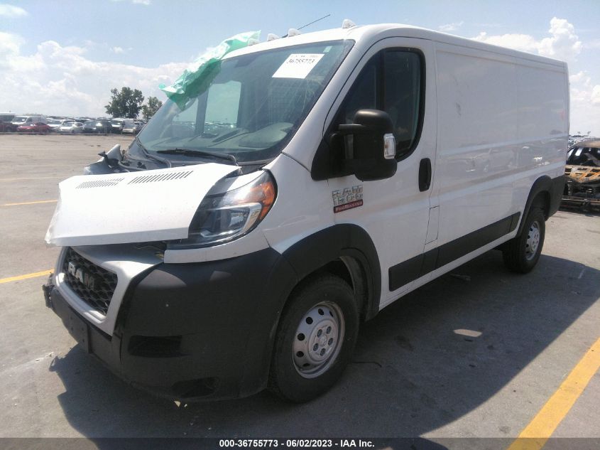 2019 RAM PROMASTER 1500 LOW ROOF 136" WB 3C6TRVAG6KE559355