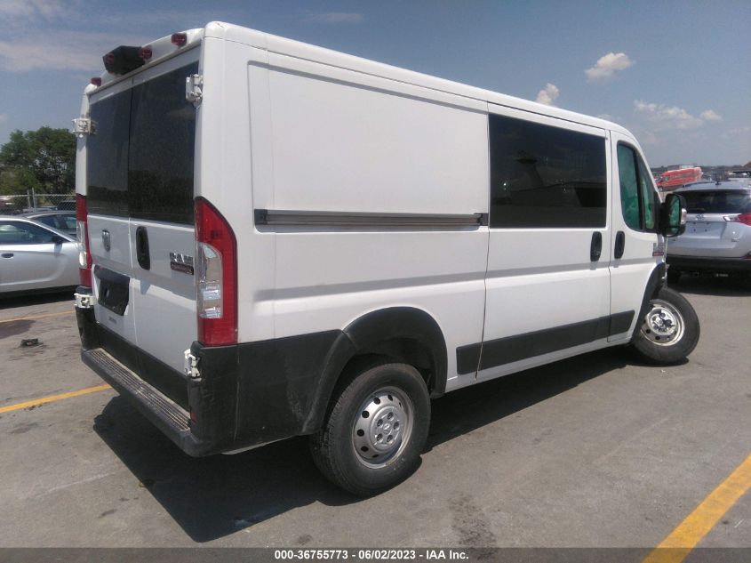 2019 RAM PROMASTER 1500 LOW ROOF 136" WB 3C6TRVAG6KE559355