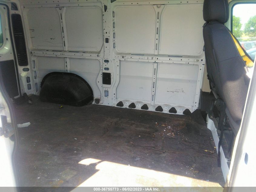 2019 RAM PROMASTER 1500 LOW ROOF 136" WB 3C6TRVAG6KE559355