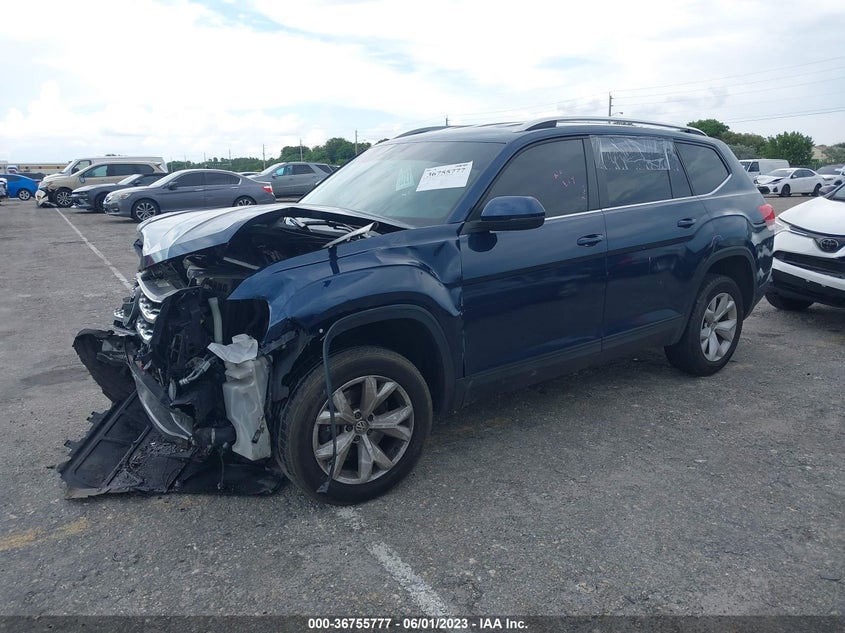 VIN 1V2DP2CA5KC586286 2019 VOLKSWAGEN ATLAS 2.0T SE