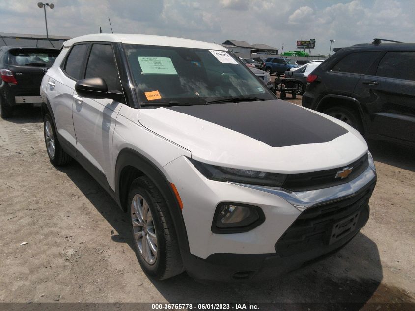 2021 CHEVROLET TRAILBLAZER LS - KL79MMS23MB034104
