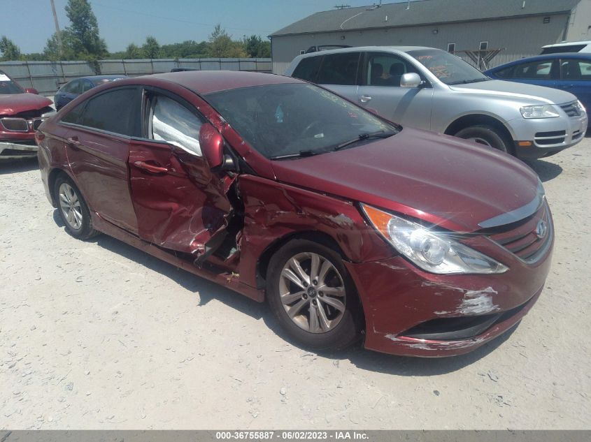 2014 HYUNDAI SONATA GLS - 5NPEB4AC5EH890280