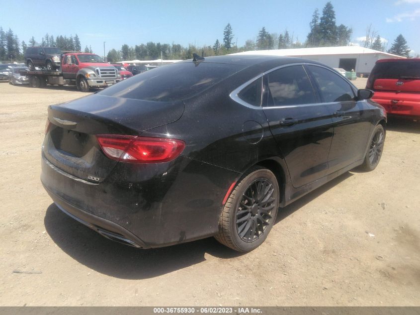 2016 CHRYSLER 200 LIMITED - 1C3CCCAGXGN167873