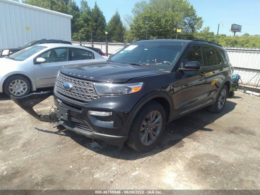 2022 FORD EXPLORER XLT - 1FMSK7DH0NGC30076