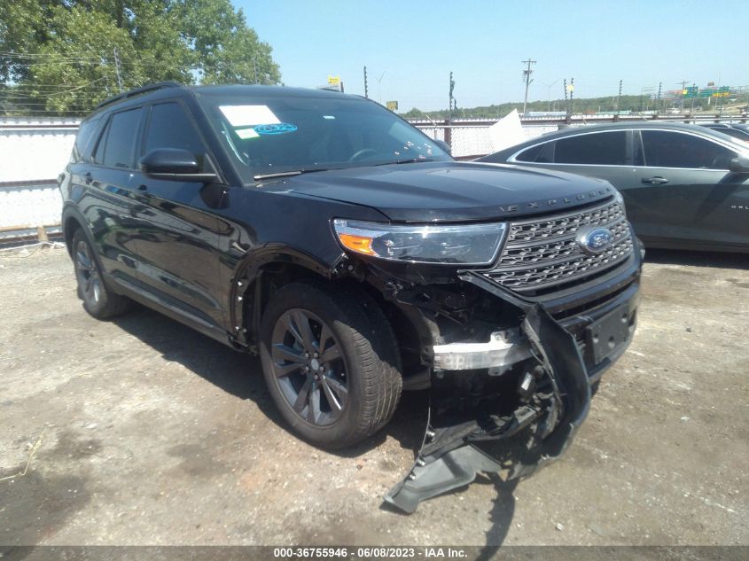 2022 FORD EXPLORER XLT - 1FMSK7DH0NGC30076