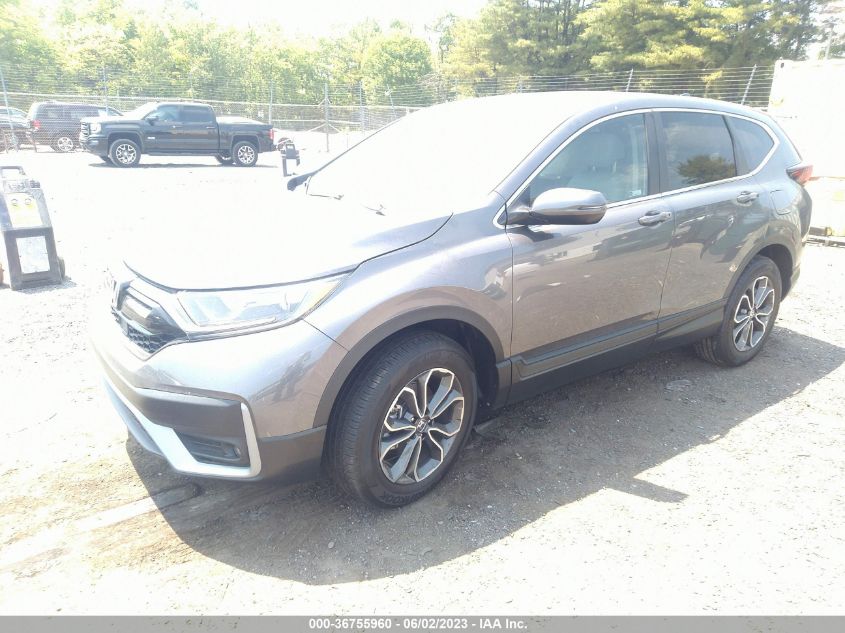 2022 HONDA CR-V EX-L - 2HKRW2H86NH670058