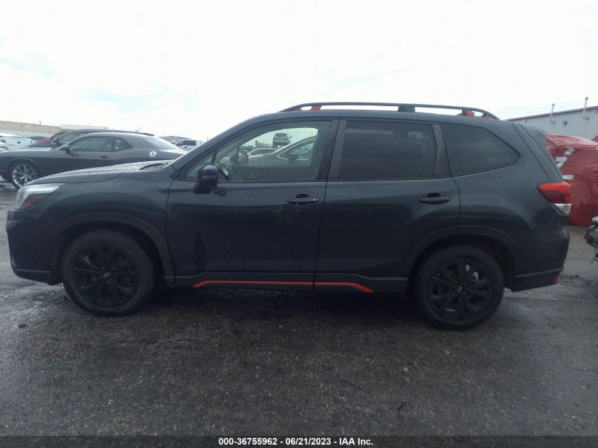 VIN JF2SKAPC0KH578324 2019 SUBARU FORESTER SPORT
