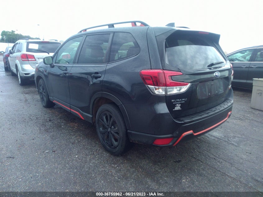 VIN JF2SKAPC0KH578324 2019 SUBARU FORESTER SPORT