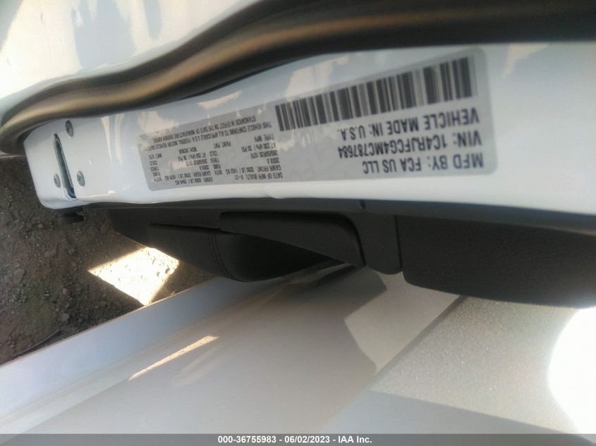 2021 JEEP GRAND CHEROKEE HIGH ALTITUDE - 1C4RJFCG4MC787684