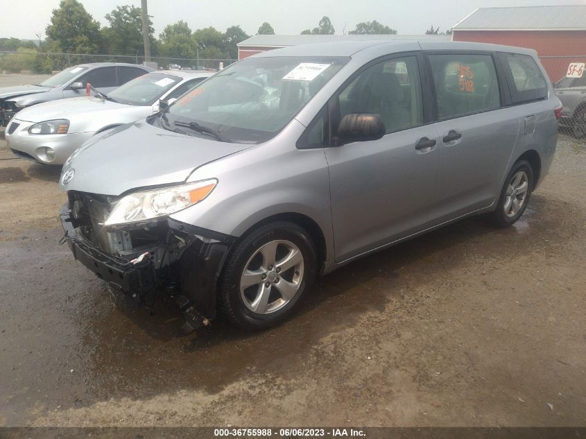 2015 TOYOTA SIENNA L - 5TDZK3DC4FS645778