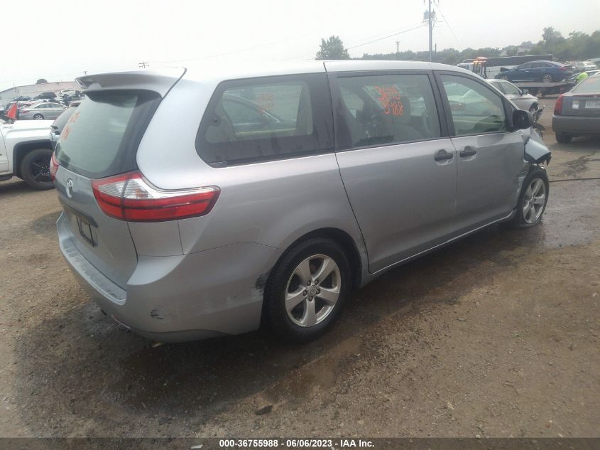2015 TOYOTA SIENNA L - 5TDZK3DC4FS645778
