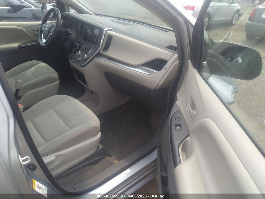 2015 TOYOTA SIENNA L - 5TDZK3DC4FS645778