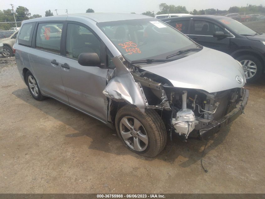 2015 TOYOTA SIENNA L - 5TDZK3DC4FS645778