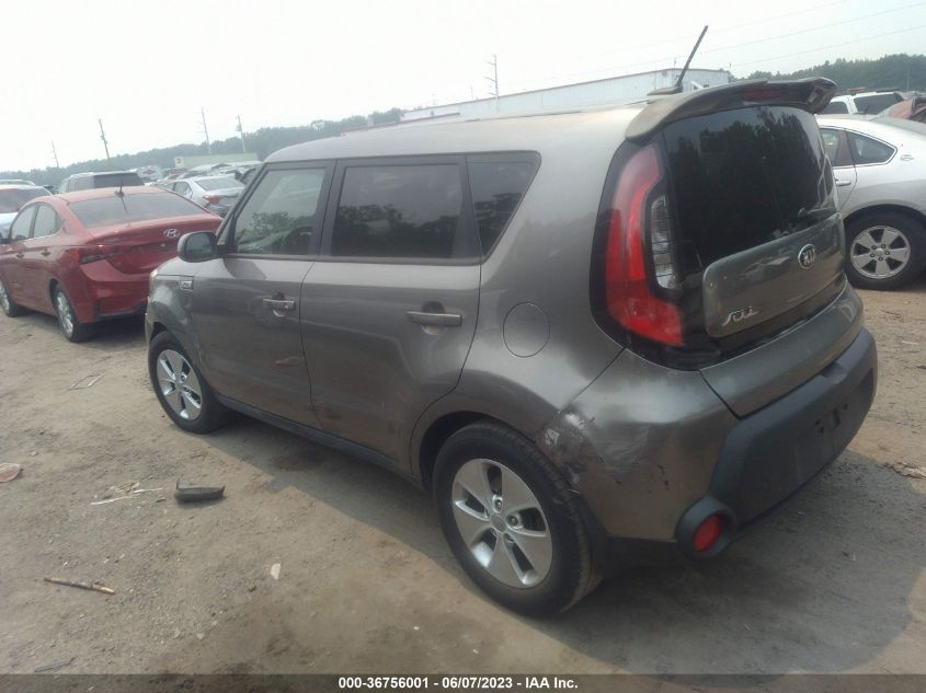 2015 KIA SOUL BASE - KNDJN2A24F7145821
