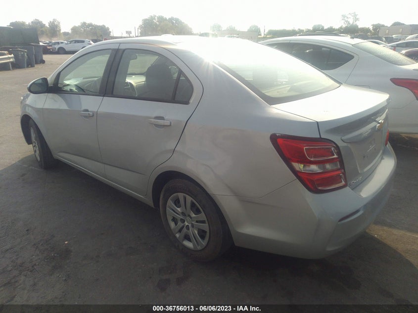 VIN 1G1JB5SH6H4162906 2017 CHEVROLET SONIC LS