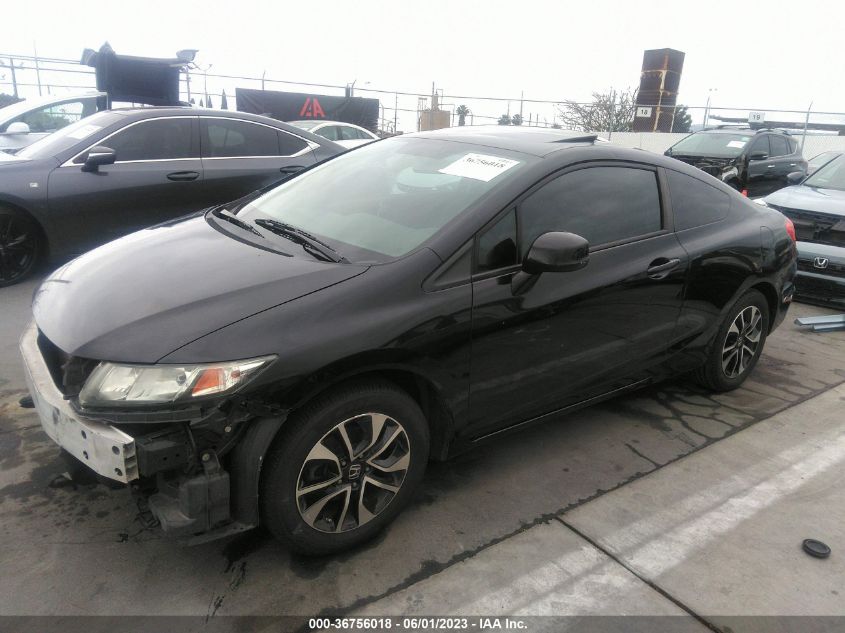 2013 HONDA CIVIC CPE EX-L 2HGFG3B09DH511536
