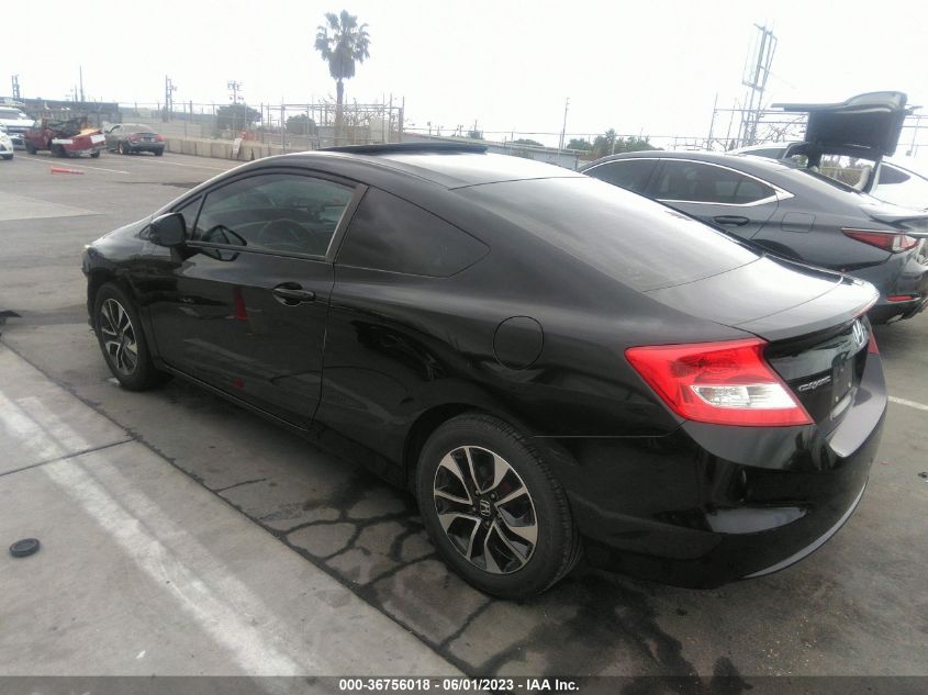 2013 HONDA CIVIC CPE EX-L 2HGFG3B09DH511536