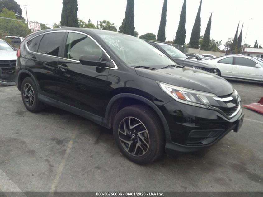 2016 HONDA CR-V SE - 2HKRM3H49GH538293