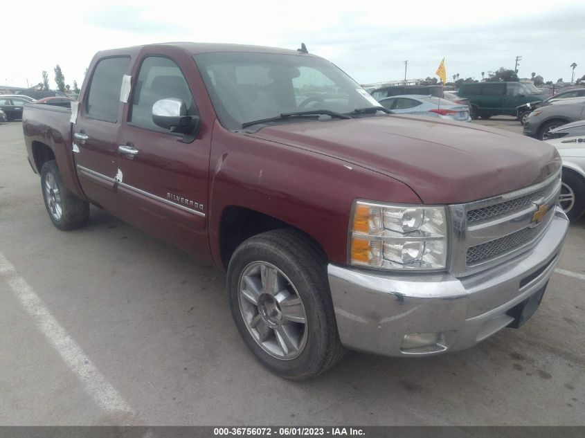 2013 CHEVROLET SILVERADO 1500 LT - 3GCPCSE08DG297076