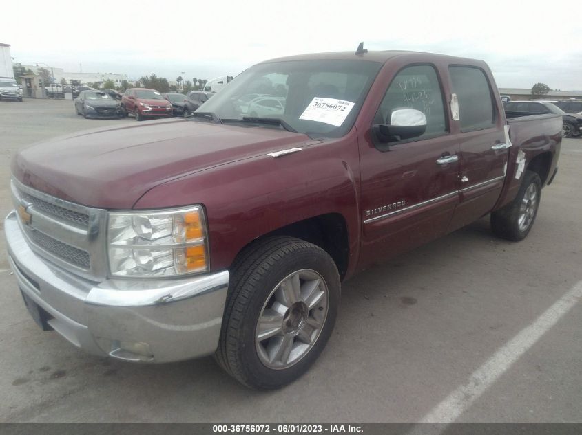 2013 CHEVROLET SILVERADO 1500 LT - 3GCPCSE08DG297076